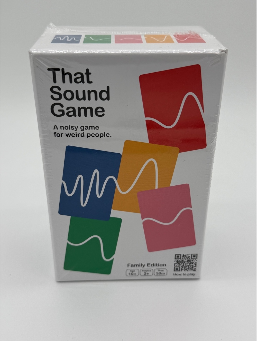 That Sound Game Family Edition Party Card Board Game New Sealed Noisy Game
